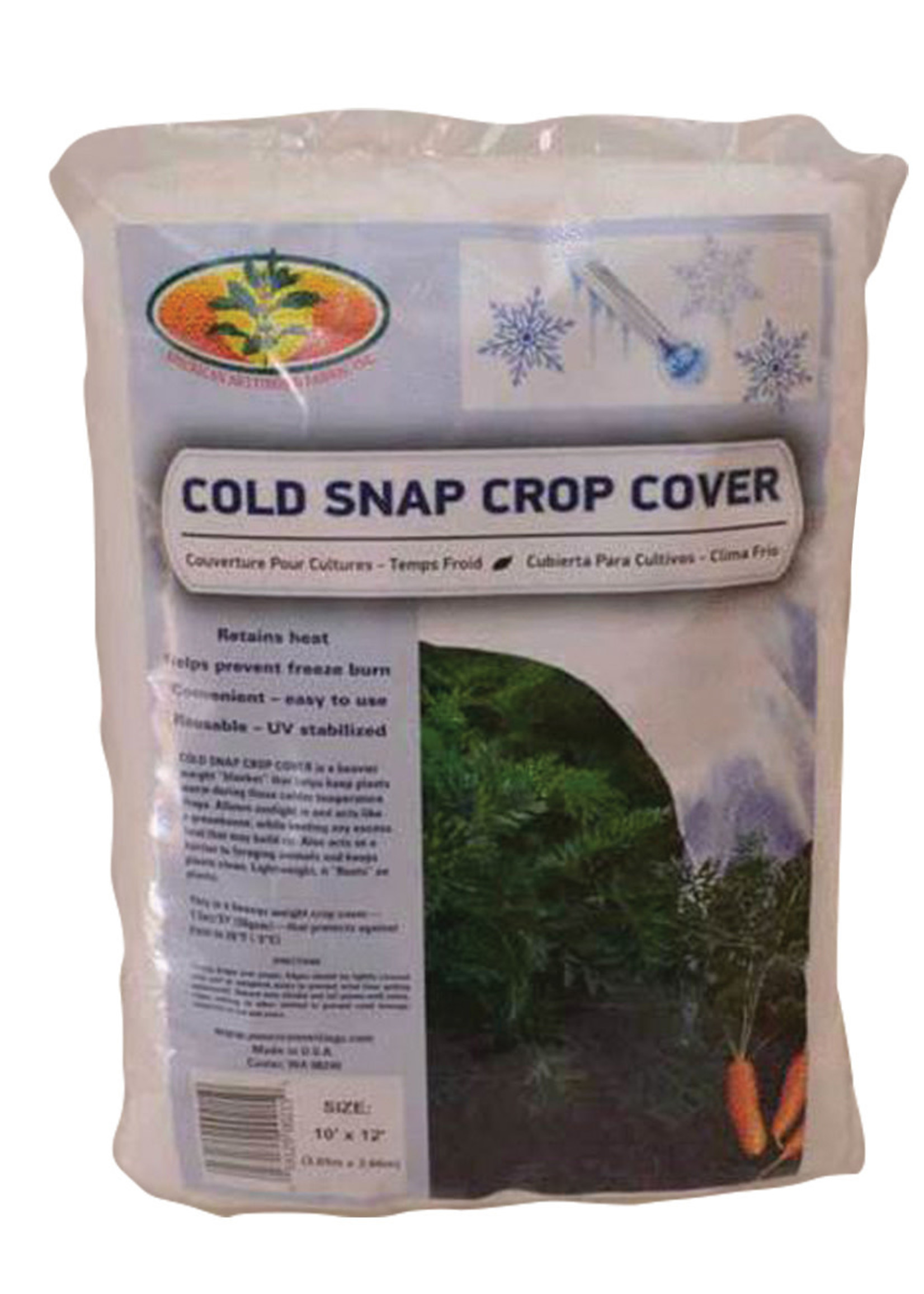 American Nettings & Fabric 10 x 12 ft Cold Snap Crop Cover