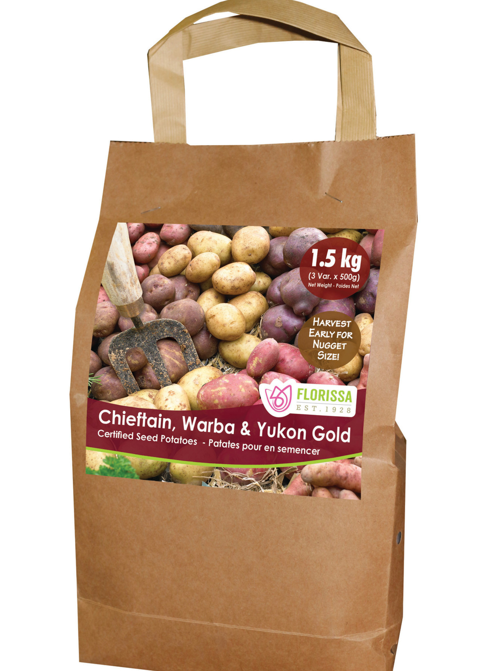 Florissa 1.5 kg Nugget Potato (C4) Combo Sack 340-438-01