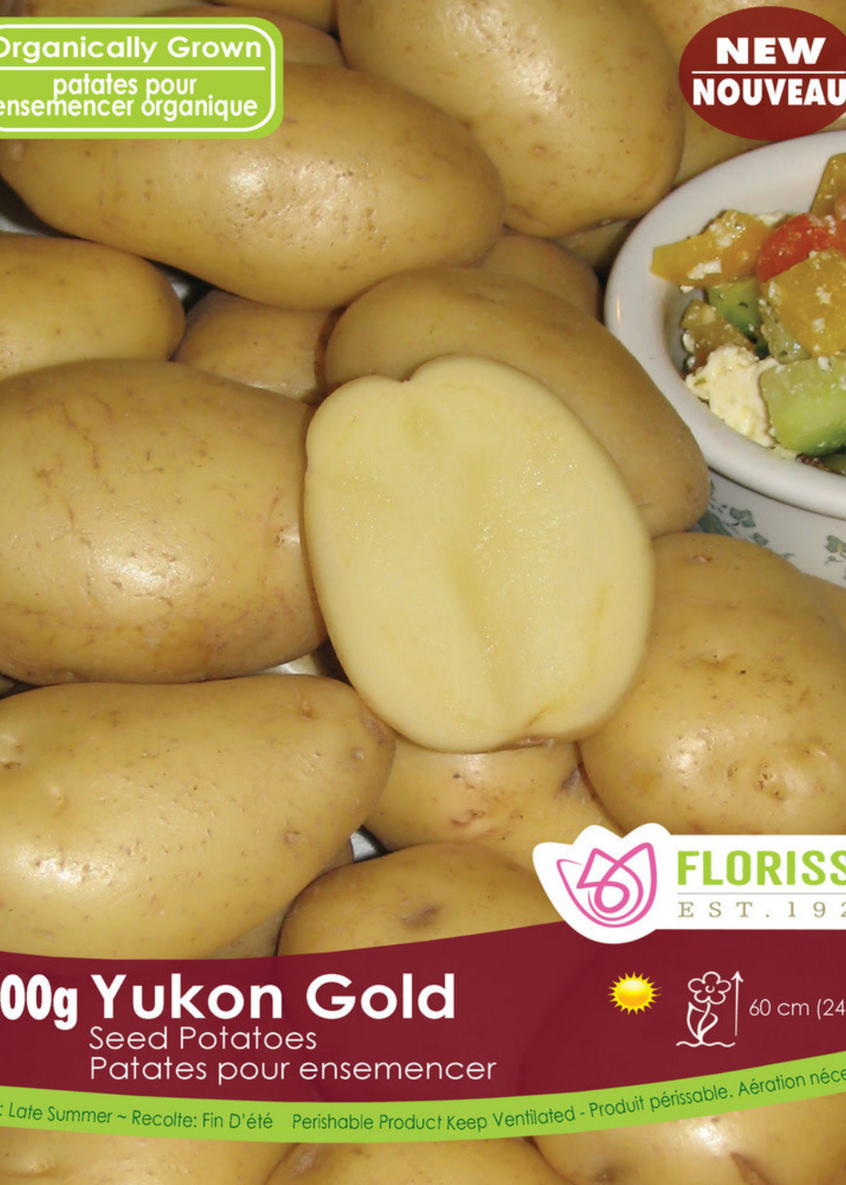 Florissa 500 g Organic Yukon Gold Potato