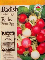 Aimers Organic Seeds Easter Egg Blend Radish Certified Organic