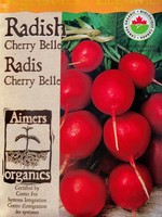 Aimers Organic Seeds Cherry Belle Radish Certified Organic
