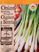 Aimers Organic Seeds Evergreen Bunching Onion Certified Organic