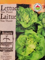 Aimers Organic Seeds Tom Thumb Lettuce Certified Organic