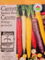 Aimers Organic Seeds Rainbow Blend Carrots Certified Organic