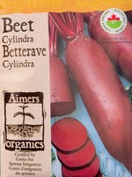 Aimers Organic Seeds Cylindra Beets Certified Organic
