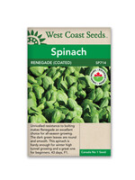 West Coast Seeds Renegade Organic (Coated) Spinach