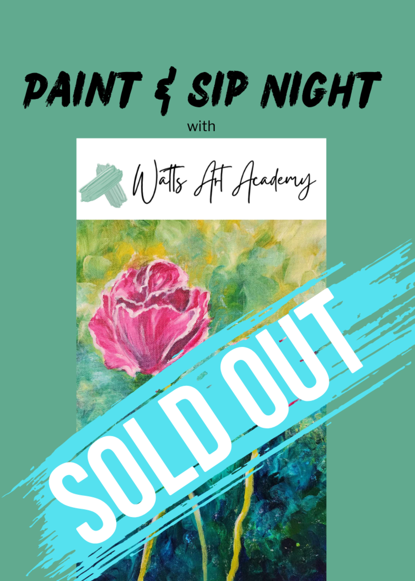 Paint & Sip Night - Thursday, May 2 @ 6:00-8:00 pm