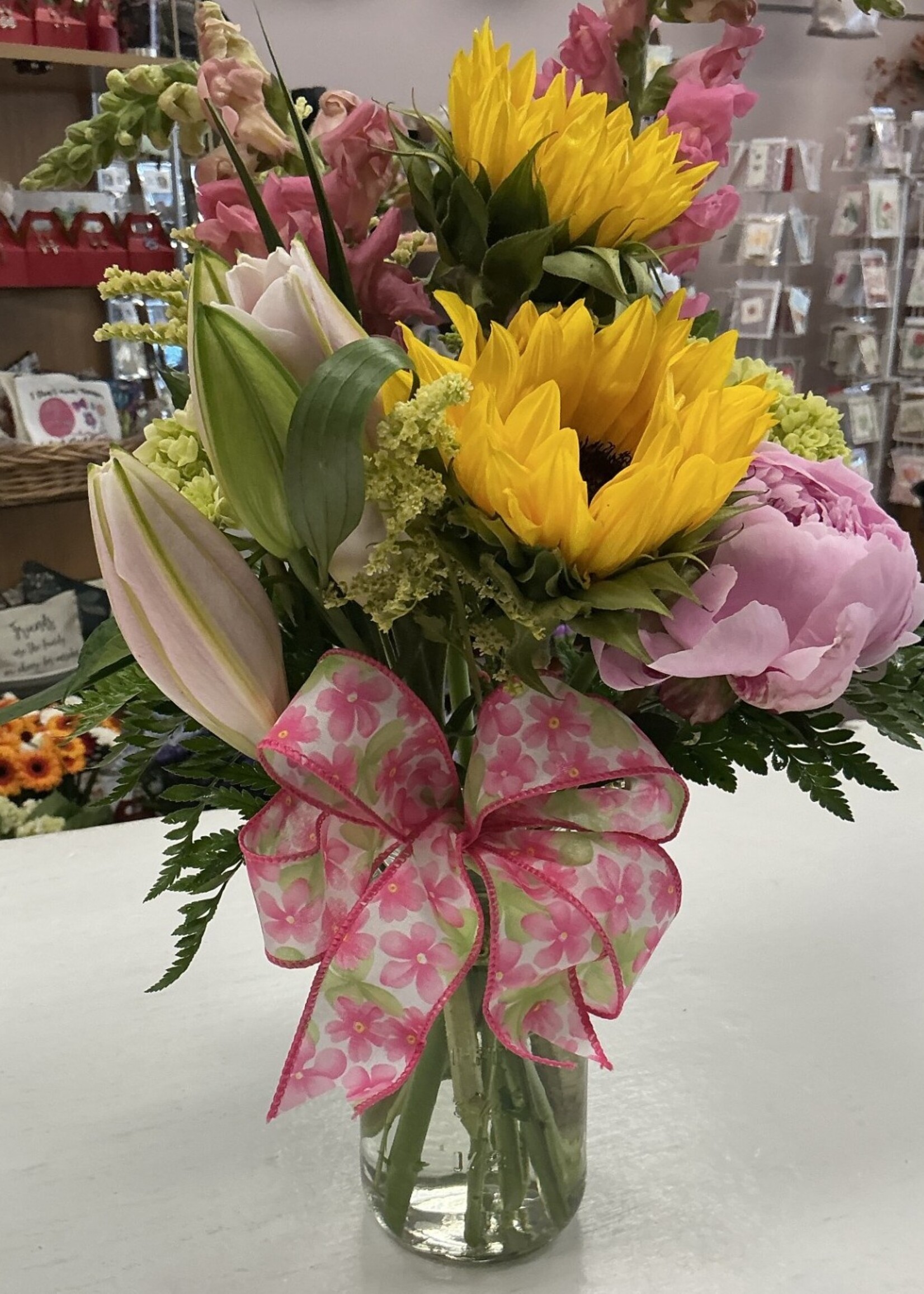 Flower Styling Workshop -  Wednesday, July 9 @ 5:30-7:00 pm