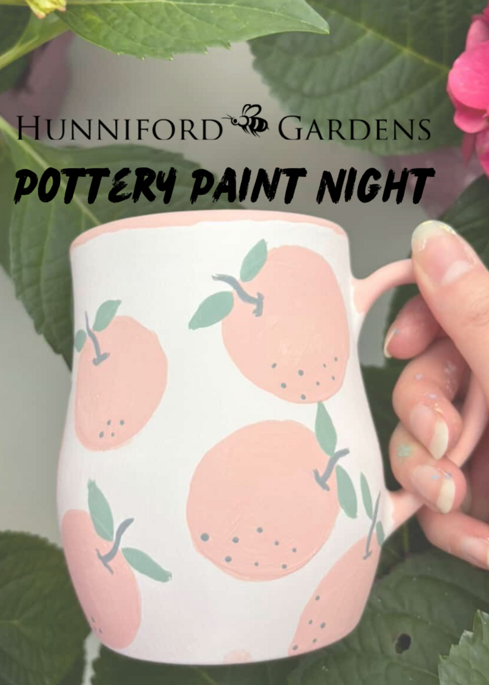 Pottery Paint Night - Saturday, April 25 @ 6-8:30 pm