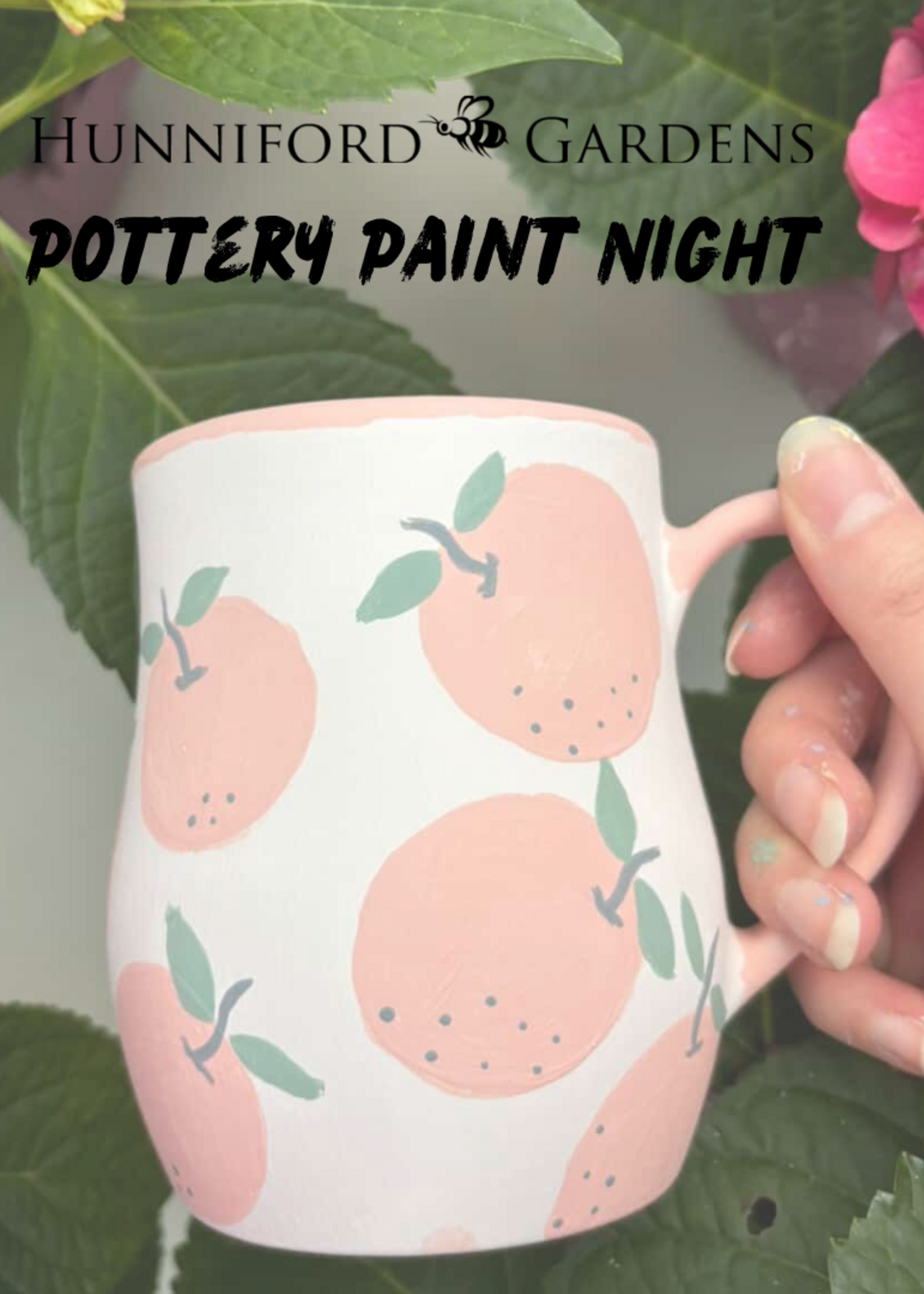 Pottery Paint Night - Saturday, April 25 @ 6-8:30 pm