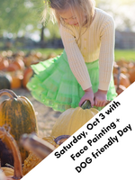 Sat, Oct 3 Pumpkin Patch with Face Painting