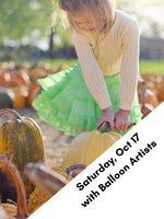Sat, Oct 17 Pumpkin Patch with Balloon Artists