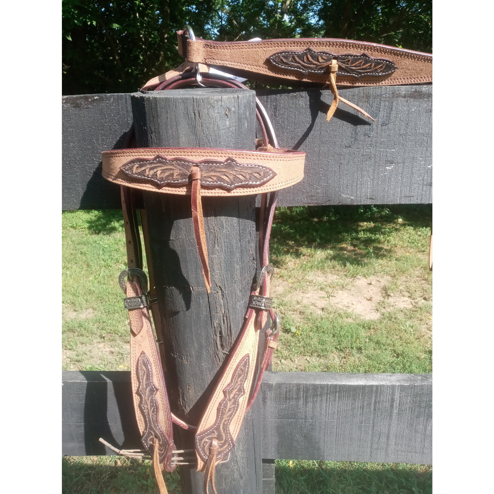 Roughout Headstall/Breast Collar Set