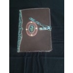 Silverhill Leather Leather Journal with Cabochon