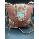 Hair On Cowhide Concealed Carry Leather Purse