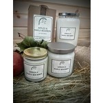 The Crooked Creek  Studio Apples and Maple Bourbon-- Hand-Poured Soy Candle