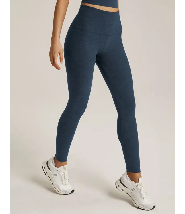 Spacedye Caught In The Midi HW Legging- Nocturnal Navy