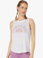 Spiritual Gangster Journey Active Muscle Tank- White