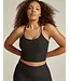 Spacedye Slim Racerback Cropped Tank- Darkest Knight