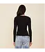 90'S RIB L/S- Black