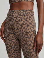 Form High Legging 25- Cocoa Etched Animal - Twin Lion