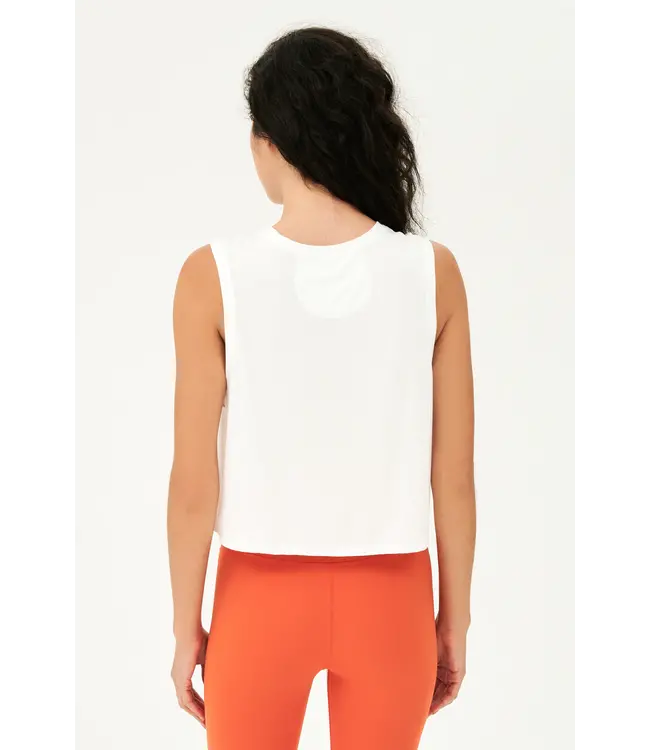 Sienna Jersey Tank- White