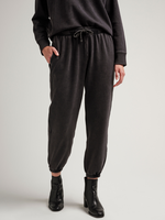 Richer Poorer Recycled Fleece Classic Sweatpant- Mineral Black