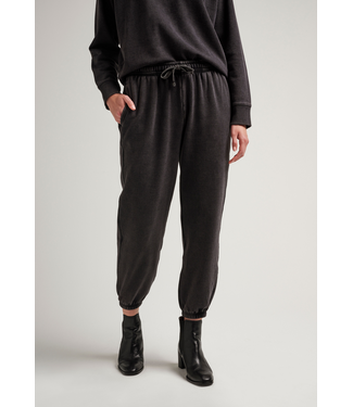 Richer Poorer Recycled Fleece Classic Sweatpant- Mineral Black