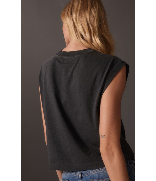 Relaxed Muscle Tee- Strech Limo