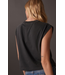 Relaxed Muscle Tee- Strech Limo