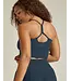 Spacedye Slim Racerback Cropped Tank- Nocturnal Navy