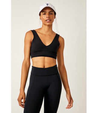 Free People Never Better Crop Cami- Black