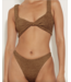Juno Bikini- Metallic Cocoa