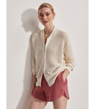 Varley Ward Knit Jacket- Egret