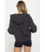 seeing eye everyday zip hoodie- vintage black