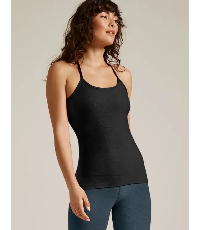 Spacedye Slim Racerback Cami- Darkest Night