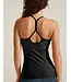 Spacedye Slim Racerback Cami- Darkest Night
