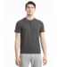 Go-to Henley Short Sleeve- Heather Charcoal