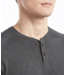 Go-to Henley Short Sleeve- Heather Charcoal