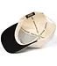 Vintage Swan- Black & Natural Hat