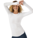Featherweight Classic Crew Pullover- Cloud White