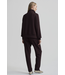 hawley half zip sweat- coffee bean