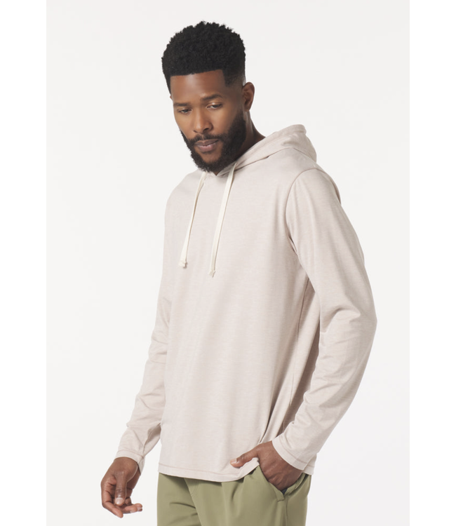 BEDFORD HOODIE- OATMILK MARBLE