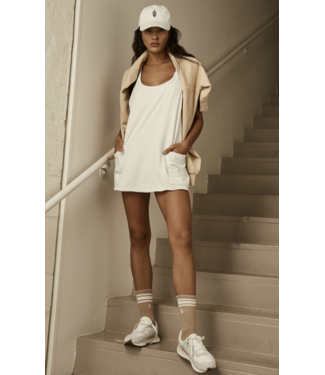 Free People Hot Shot Mini Dress- White