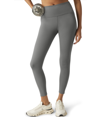 Beyond Yoga POWERBEYOND STRIVE MIDI LEGGING- IRON GRAY