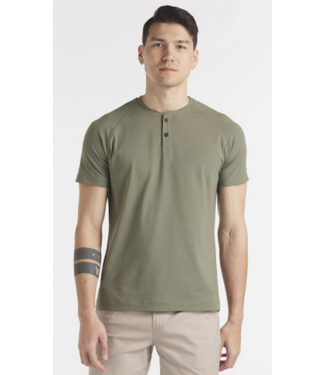 Public Rec Go-to Henley Short Sleeve- cypress