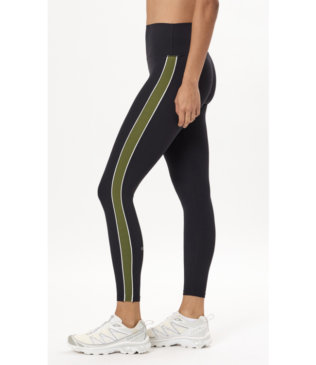 MARGOT RIGOR LEGGING- Black/Olive