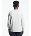 Go-to Tee Long Sleeve- HEATHER SILVER SPOON