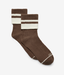 Preston Sock- Golden Bronze/Egret