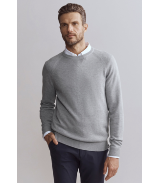 Rhone Apparel Dubliner Crewneck Sweater- Gray Heather